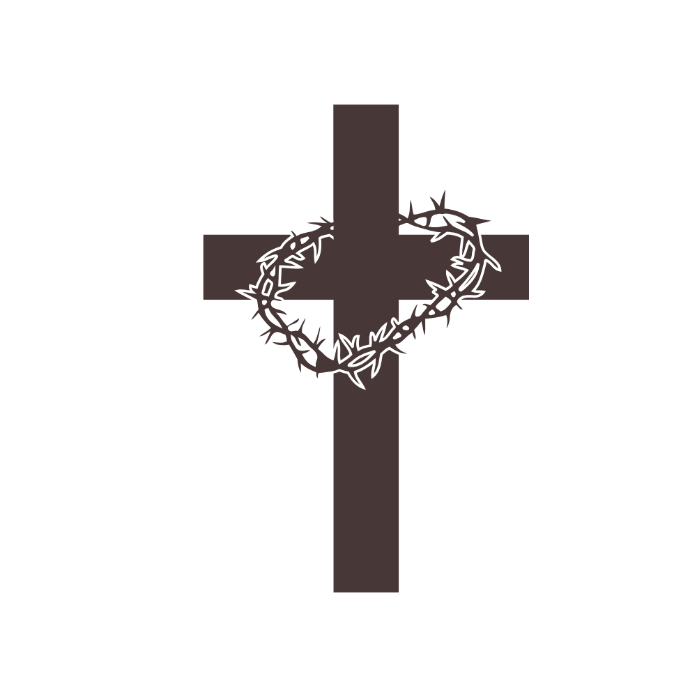 Cross and Crown of Thorns